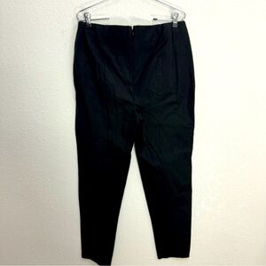 Alfani Black Skinny Leg Missy Style Work Pants Womens Size 10 Zip Back New $90